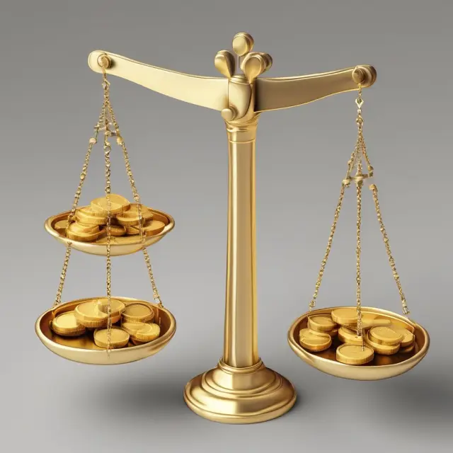 Two gold scales balancing Net Present Values transforming into Equivalent Annual Annuities through the calculation process