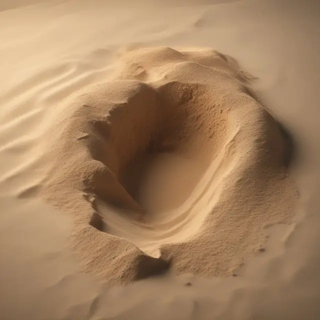 Imagery of assets turning to sand as hourglass runs, illustrating asset erosion in a company