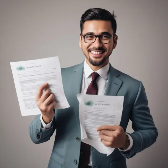 Broker comparing two E&O insurance policies to find the best fit for a business.