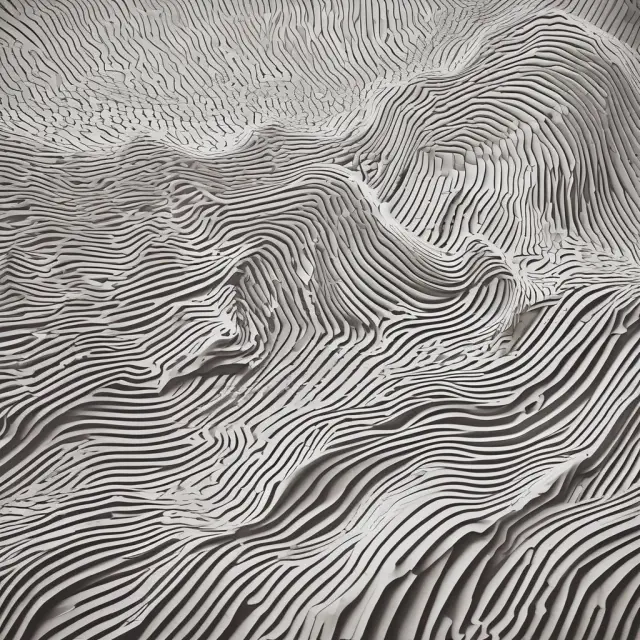 Error terms depicted as waves that correspond to financial volatility, highlighting their influence on model performance