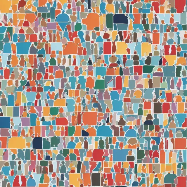 A mosaic image depicting an ESPP with puzzle pieces representing company tenure, stock ownership restrictions, and income limitations