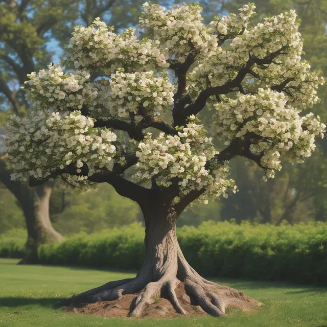A legacy tree laden with testament apples and will leaves, representing the essence of estate planning