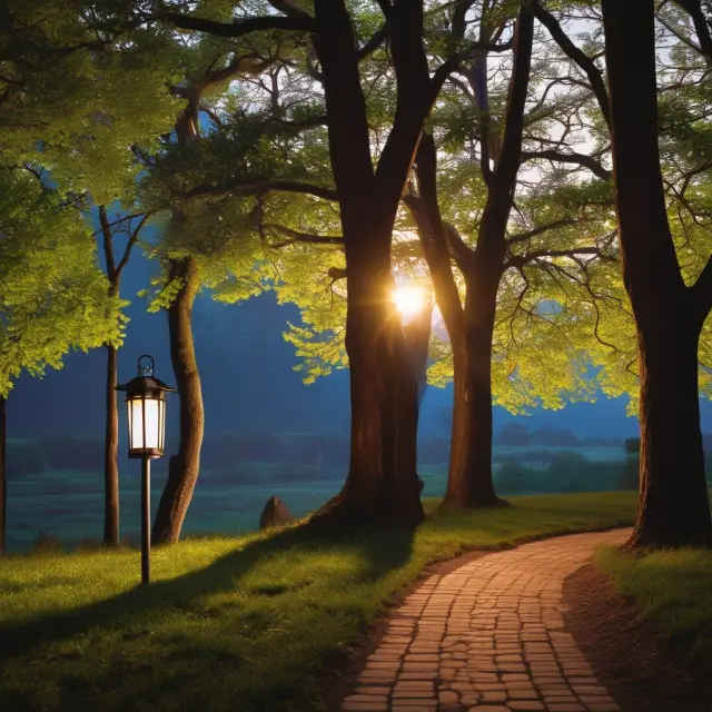 An ornate lantern representing a will, shedding light on the paths for future generations through estate planning