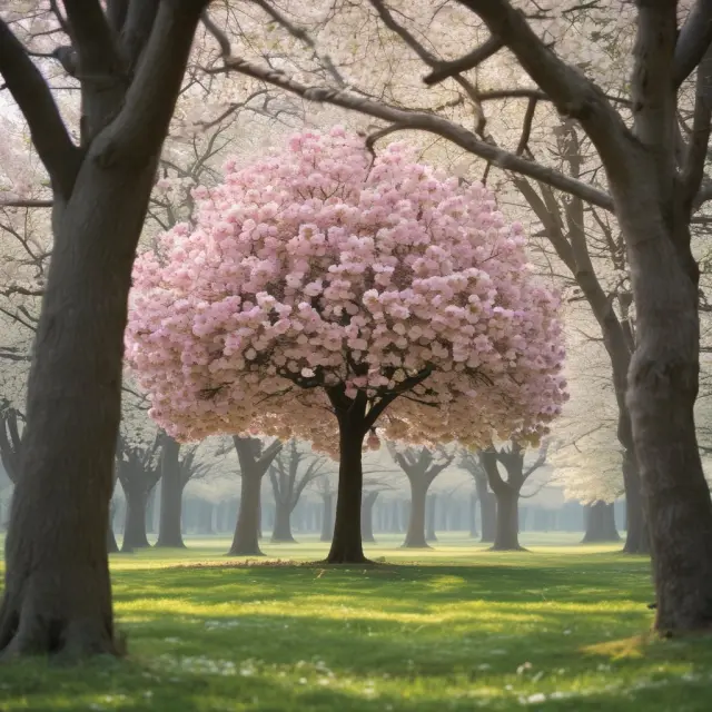Institutional investors minimize estate taxes through trusts and charitable donations, symbolized by blooming trees.