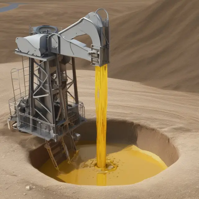 Oil well producing Estimated Ultimate Recovery (EUR), filling Net Present Value (NPV) in a bucket