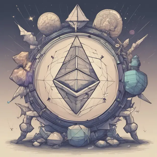 Two dancers - one represents Proof of Work (PoW), the other Proof of Stake (PoS) - illustrating Ethereum