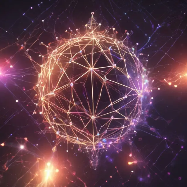 An ethereal flame fuels Ethereum nodes, illustrating ether