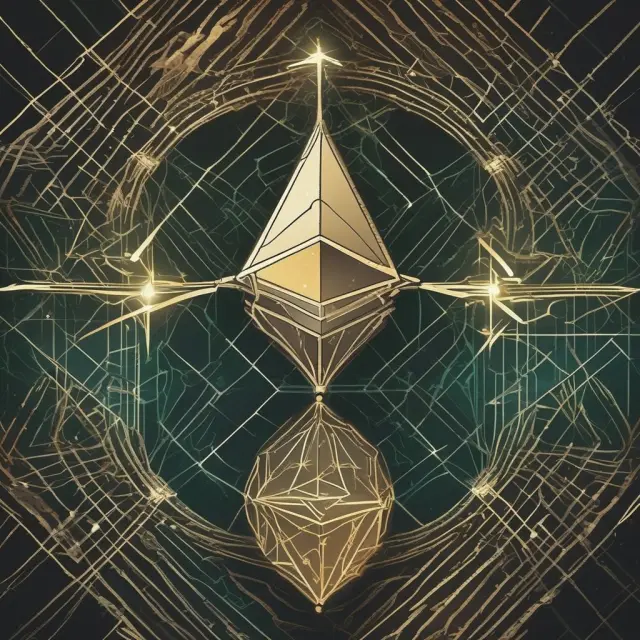 Two branches of Ethereum: Ethereum, symbolizing innovation and growth, and Ethereum Classic, representing immutability and history