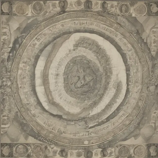 A serene sea with waves symbolizing globalization flowing around a large tapestry woven from various currencies, representing the role of eurocurrency in international transactions