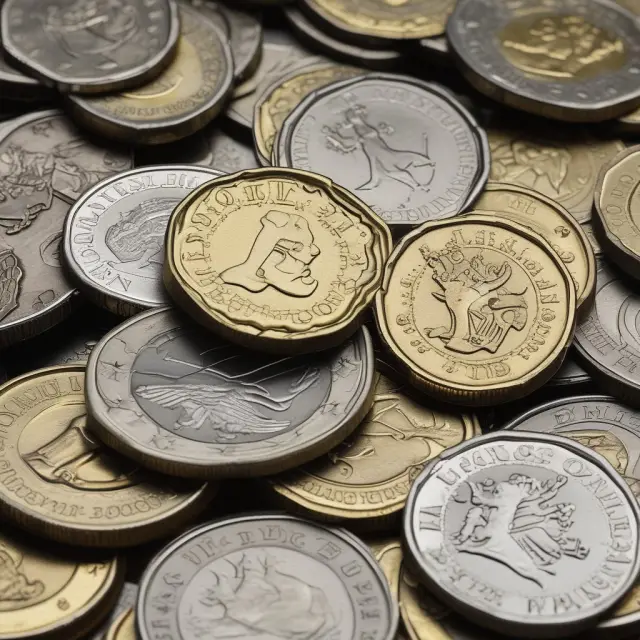 Coin representing Eurodollars, symbolizing the balance between offshore benefits and overseas risks