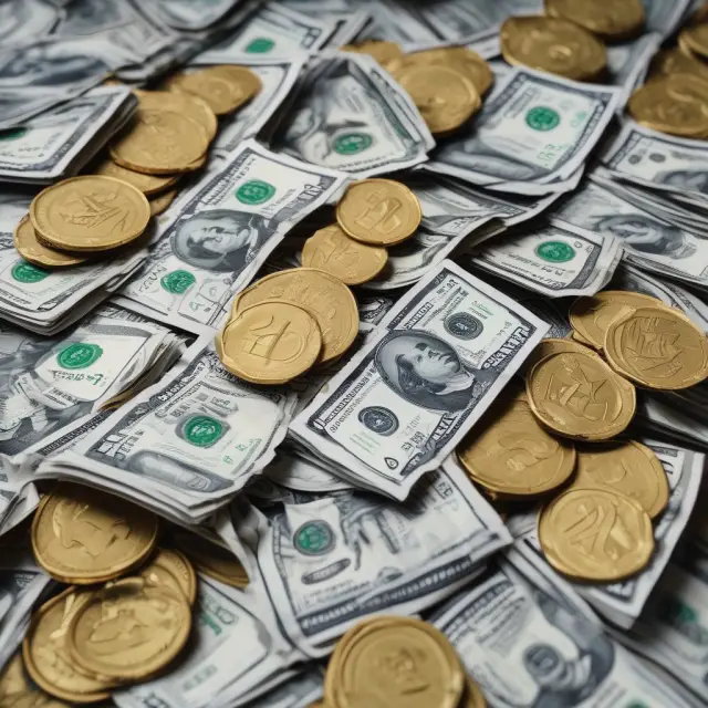 An ocean represents eurodollars in global capital markets, with waves symbolizing transactions crashing against the shores of Fedwire and CHIPS. Interest rates are illustrated by FFR and LIBOR tides.