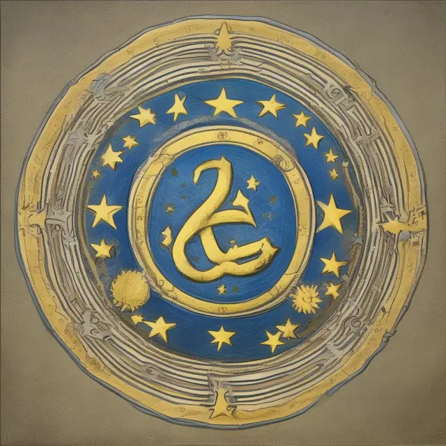 An image of twelve stars surrounding a central euro symbol, representing the ECU
