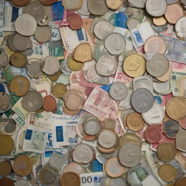 Visualization of the evolution from ECU to EMS, leading to the adoption and widespread usage of the Euro in European monetary policy