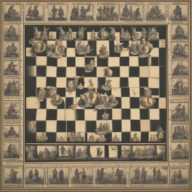 ECB members discuss monetary policy strategies to maintain price stability on a checkered board