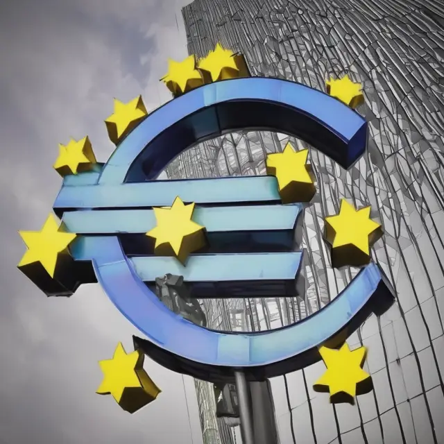 European Central Bank bridging diverse Eurozone economies, promoting monetary unity