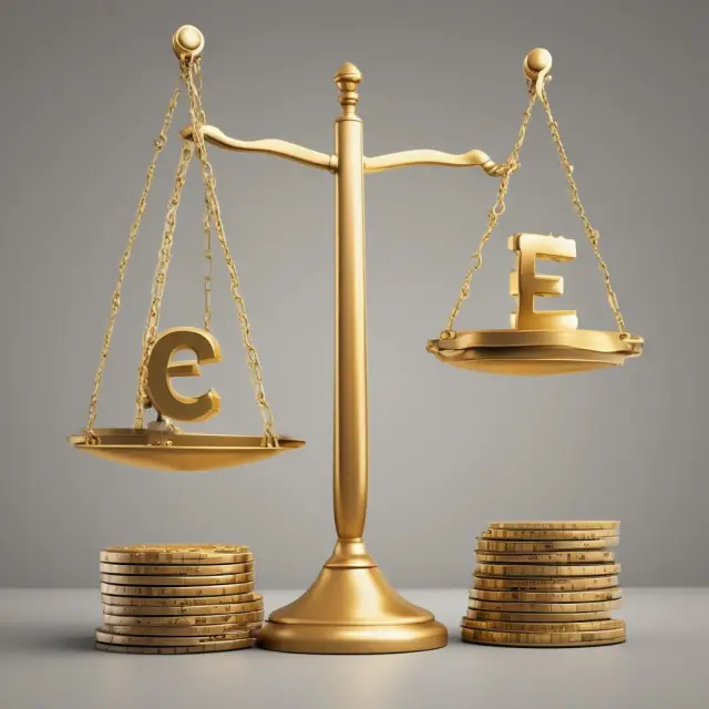 Golden scale weighing proven and probable oil reserves (barrels) versus Enterprise Value