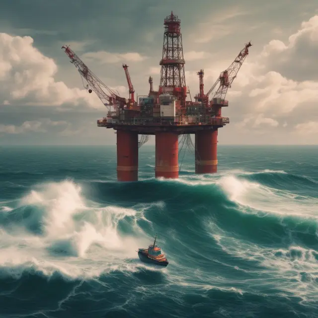 An oil rig anchored in a sea of EV/2P ratios, assessing its valuation against industry peers and historical values