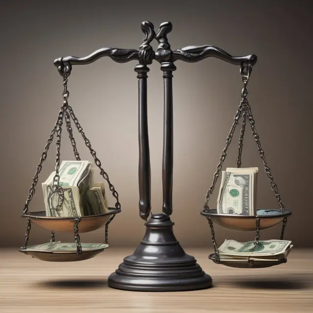 A visual comparison of two firms showcasing differing enterprise multiples: one with a lower multiple due to extensive cash reserves and the other with an elevated multiple due to debt obligations.