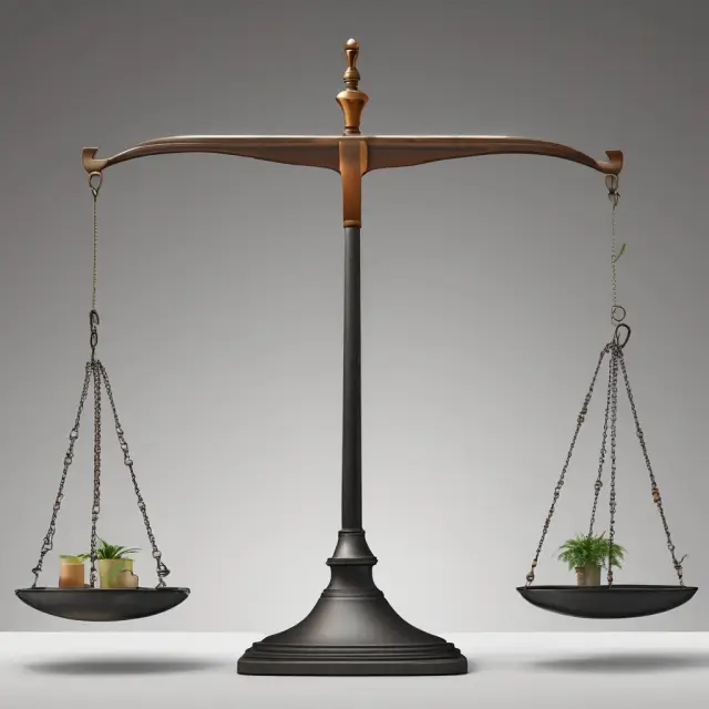 Three retailers - Wal-Mart, Target, and Big Lots - depicted as weights on a balance scale, with their enterprise values represented as larger objects stacked against their revenue streams