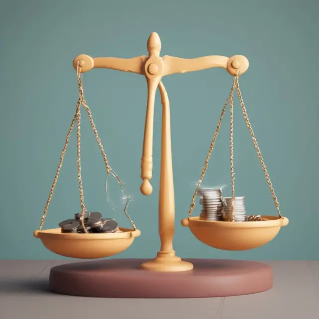 Balanced scale comparing Enterprise Value-to-Revenue (EV/R) and Enterprise Value-to-Earnings Before Interest, Taxes, Depreciation, and Amortization (EV/EBITDA).