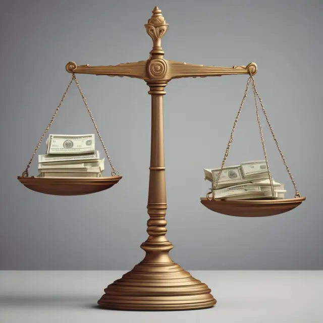 Scale balancing enterprise value (EV) and revenue with a focus on fair evaluation