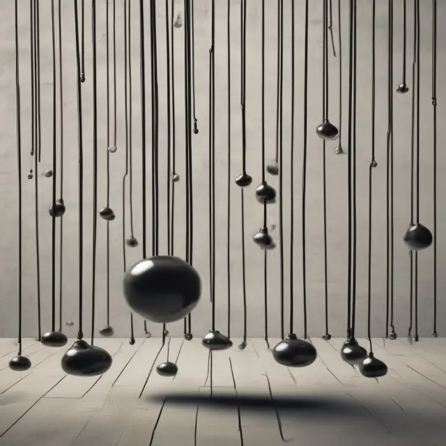 Picture of a stock price pendulum swinging between the ex-dividend and record dates, symbolizing the adjustment process