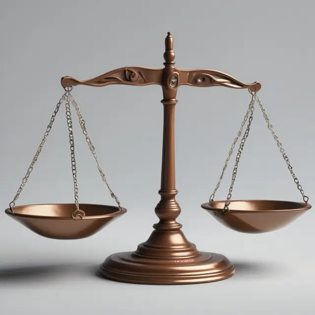 Meta (Facebook) stock symbol on one side of a balance scale, US Treasury yields on the other, illustrating excess return calculation.