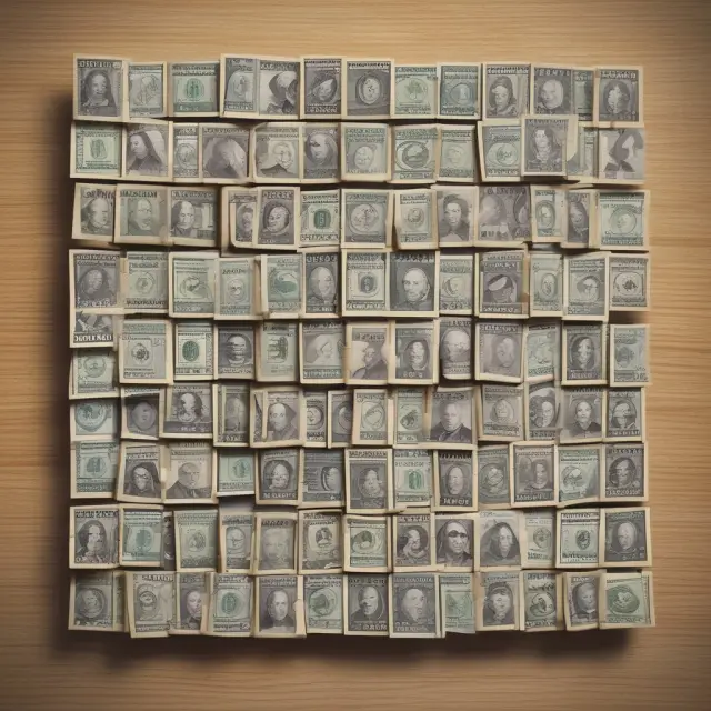 A metaphorical representation of semi-pegged currency systems as a jigsaw puzzle. Each piece represents a specific system, and the entire puzzle forms an interconnected network.