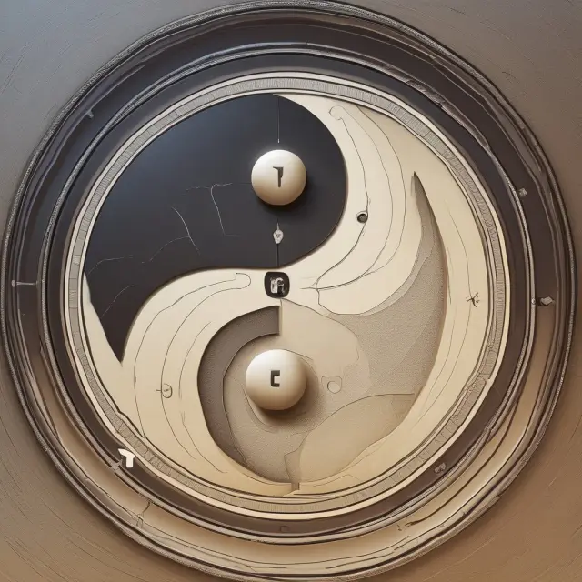 An image of a compass with ETF represented by the yin symbol and ETN by the yang. The compass