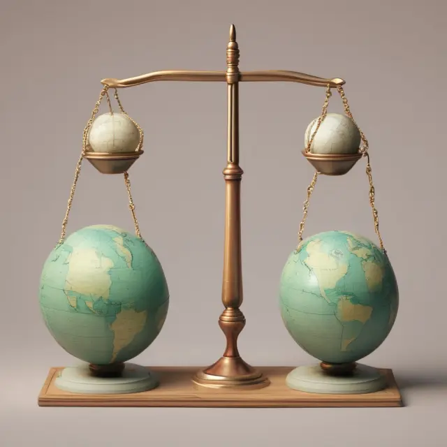 An imaginative depiction of ETFs, ETNs, and mutual funds traversing various terrain representing distinct tax treatments