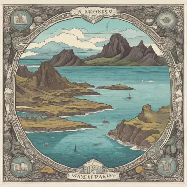 Offshore marketplace with Icelandic kronas flowing between exotic islands, illustrating NDFs circumventing exchange controls