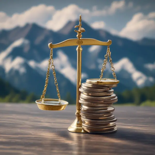Visualization of municipal bonds represented by scales adjusting to TCJA