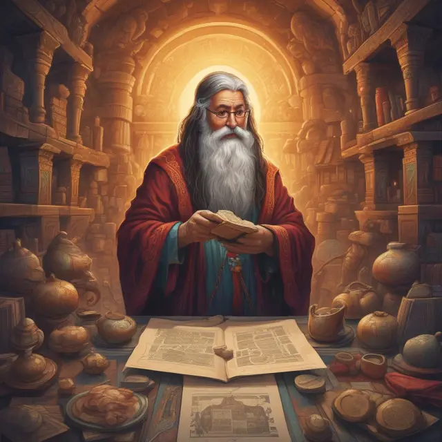 Ancient librarian reveals exotic options on a magical scroll for diverse customizable investment strategies