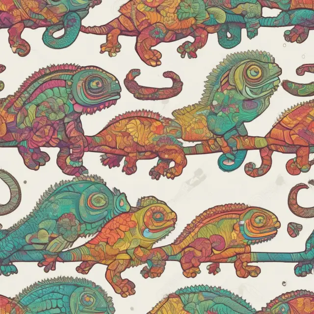 An agile chameleon transforms between an American and European option, representing exotic options