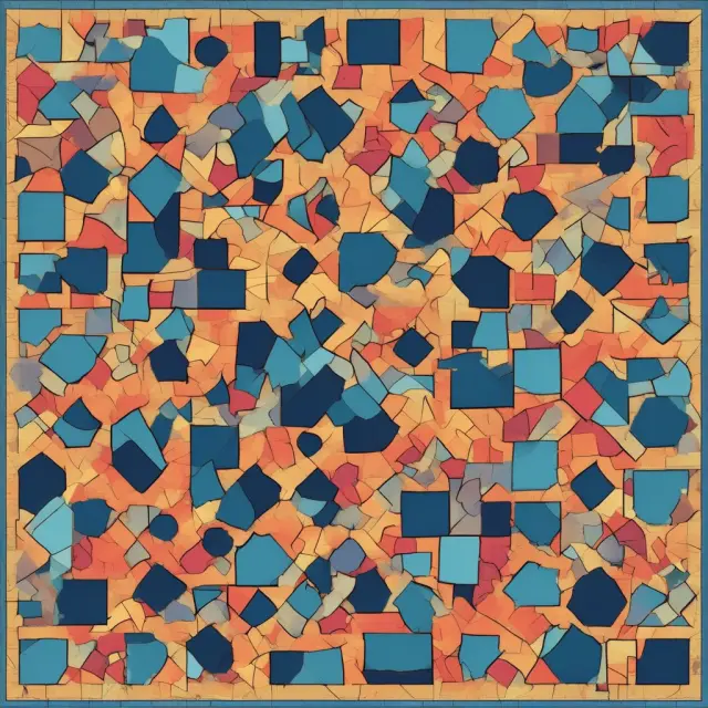 Colorful kaleidoscope pieces representing contributed capital, retained earnings, revenue, expenses, and dividends in the expanded accounting equation