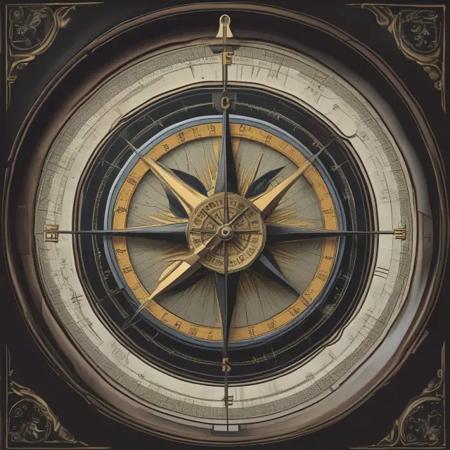 An investor holding a compass, using key economic indicators to navigate through an expanding economy