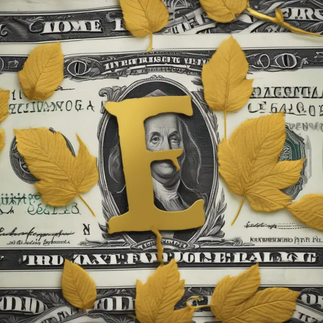 A U.S. dollar tree blooming with gold leaves representing Foreign Earned Income Exclusion (FEIE) and Foreign Tax Credit (FTC), illustrating tax benefits for American expats