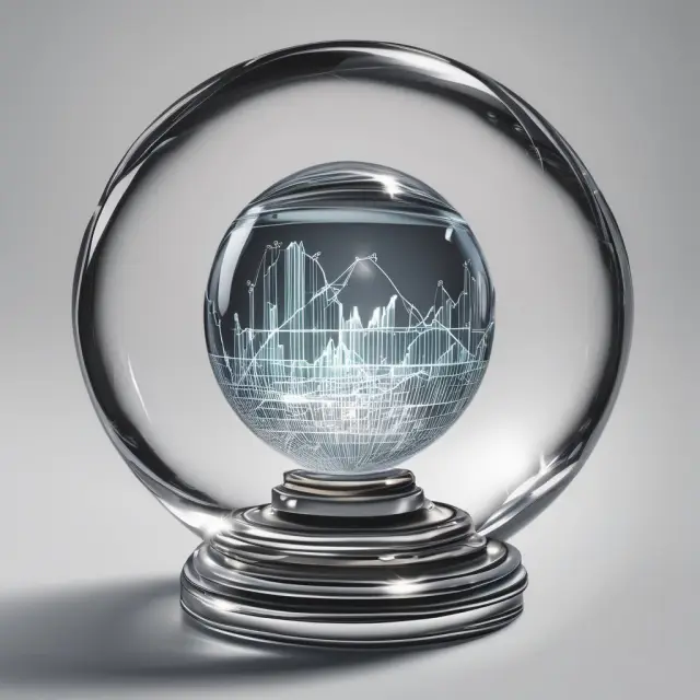 Visualization of long-term bond yields being used to predict future short-term interest rates
