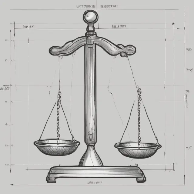 Scale comparing utility gains and losses, illustrating diminishing marginal utility.
