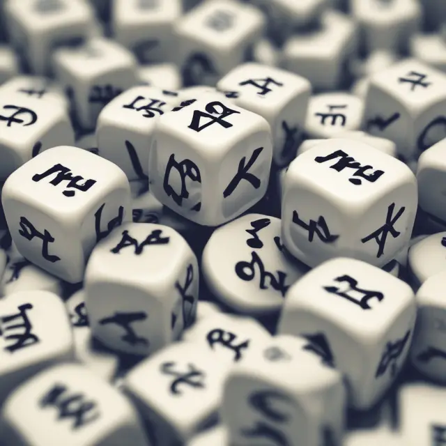 A table filled with gambling dice and economic equations illustrating the application of Expected Utility Theory in modern economics.