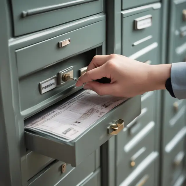 An image of a new account represented by an opened safety deposit box, with funds gradually becoming accessible as per EFAA