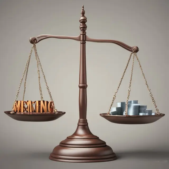 Scales represent management fees, operating expenses, administrative costs, and 12b-1 fees in the balance of an expense ratio