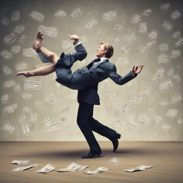 Two dancers – Options and Futures – engage in an elegant waltz as their contracts approach expiration, representing the difference in flexibility and obligation between these financial instruments.