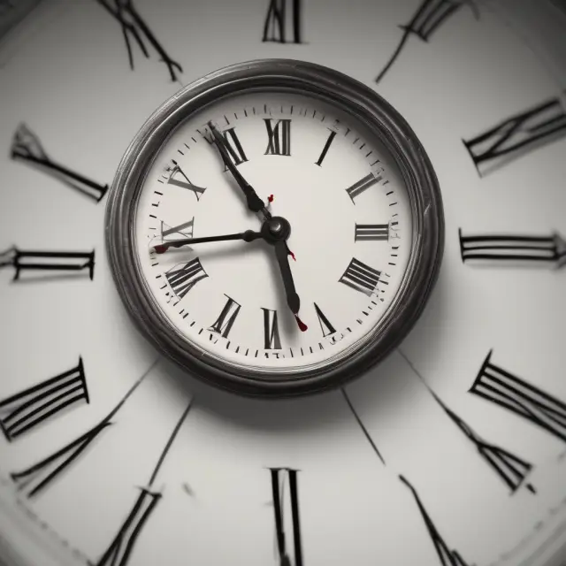 An image of a clock showing a counting second hand, symbolizing how time value decreases as options approach their expiration dates
