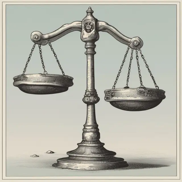 An image of an intricately balanced sword with one side symbolizing economic growth through ECAs and the other representing controversies and criticisms.