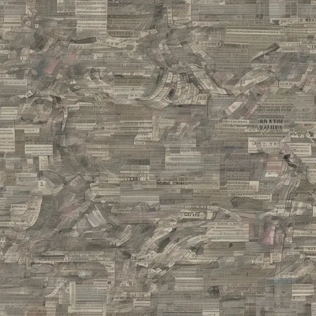 An intricately woven tapestry illustrates ex-post forecasting