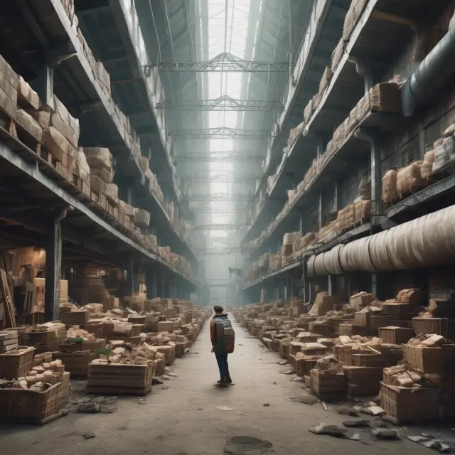 Companies trading carbon credits in a bustling marketplace, illustrating successful externality management.