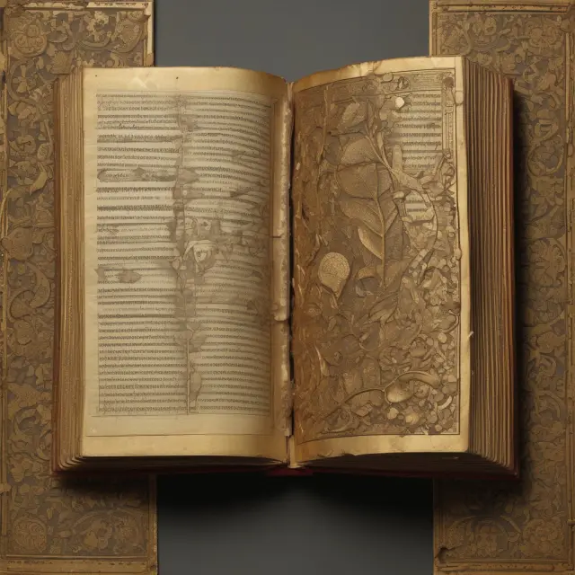 Golden book opening to reveal non-recurring gains or losses, symbolizing extraordinary items in accounting