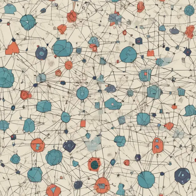 Imagery of five stars (FA, A, N, G) forming the FAANG constellation, symbolizing growth and innovation in technology