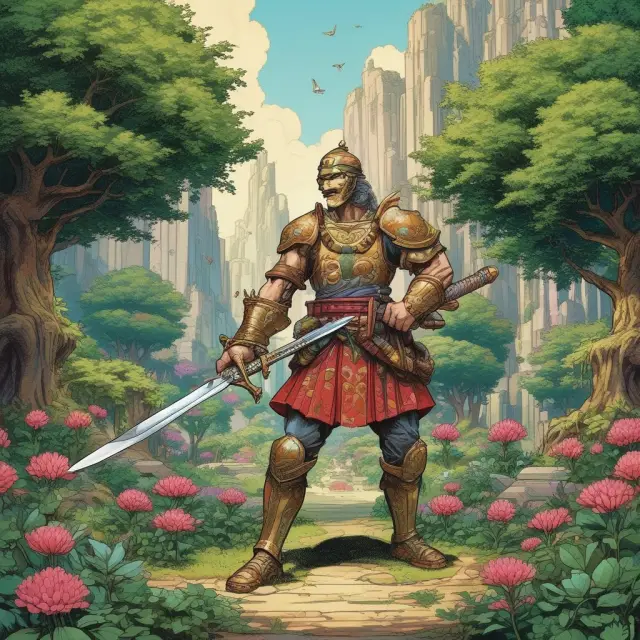 FAANG stocks depicted as swords, symbolizing both positive economic growth and potential negative consequences